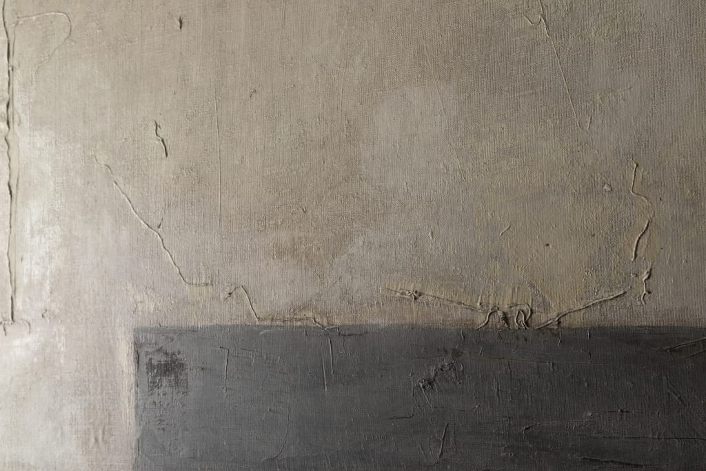 Przestrzenie i struktury II – Dominika Nika Grzymska, technika mieszana, 2019