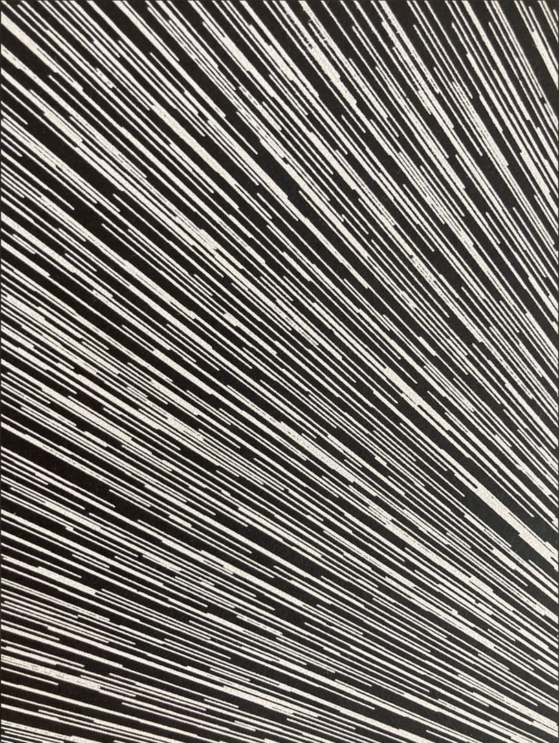 Afterimage 05B – Agata Kycia, serigrafia, 2024