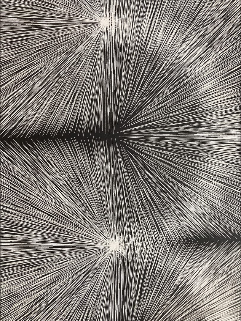 Afterimage 05B – Agata Kycia, serigrafia, 2024