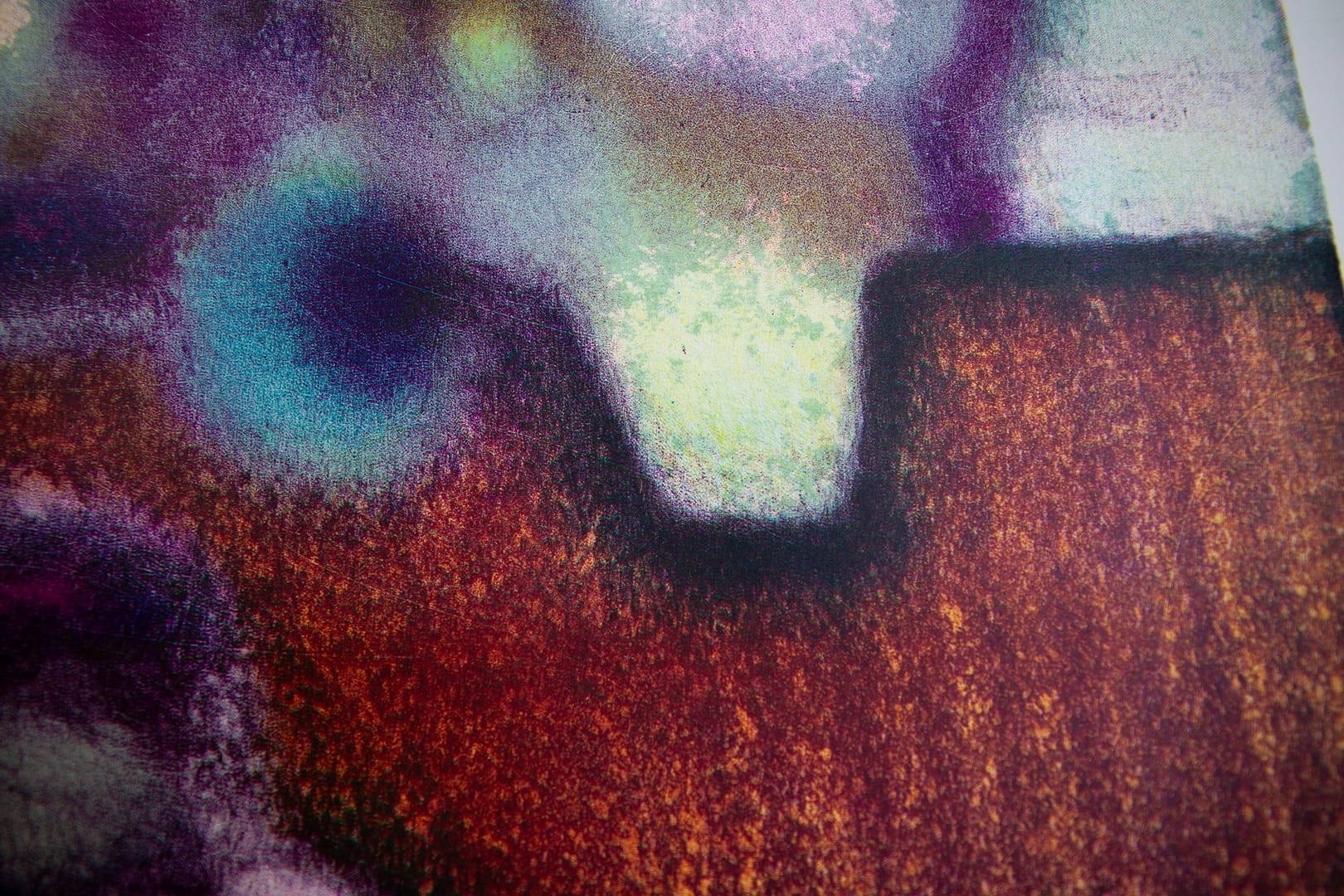 Pejzaż I – Aleksander Łęski, litografia, 1997