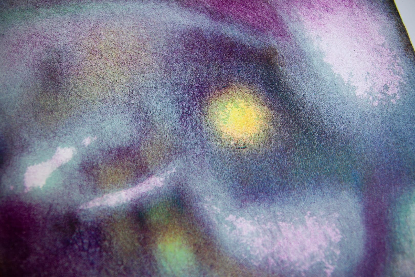 Pejzaż I – Aleksander Łęski, litografia, 1997