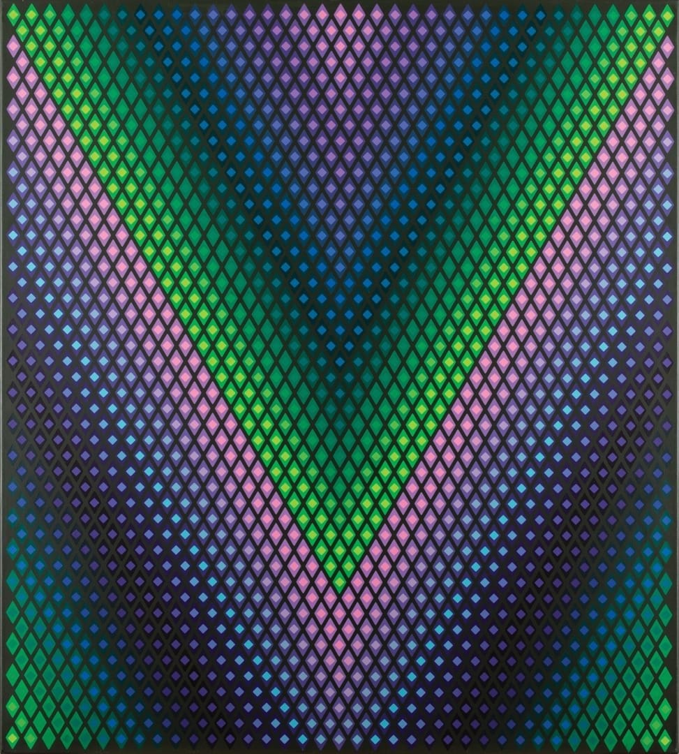 Wave – Paweł Wąsowski, akryl, 2019