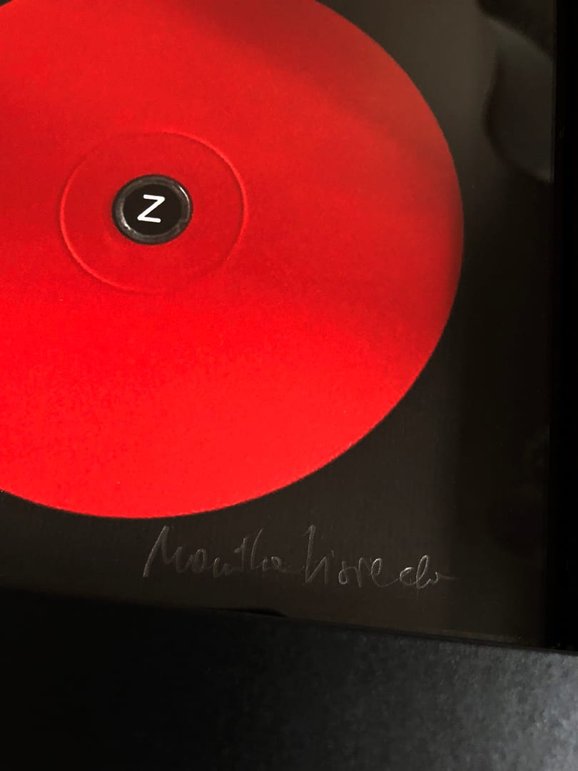 "Alfabet" – Monika Lisiecka, giclee, 2018