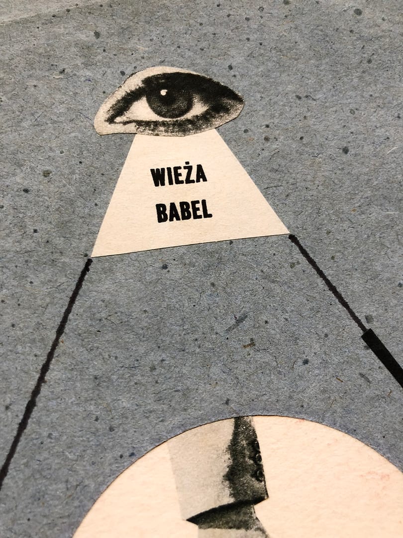 "Wieża Babel" – Monika Lisiecka, giclee, 2020