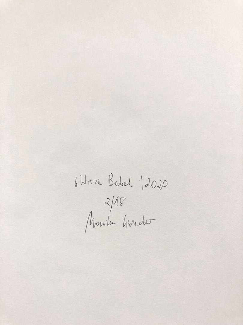 "Wieża Babel" – Monika Lisiecka, giclee, 2020