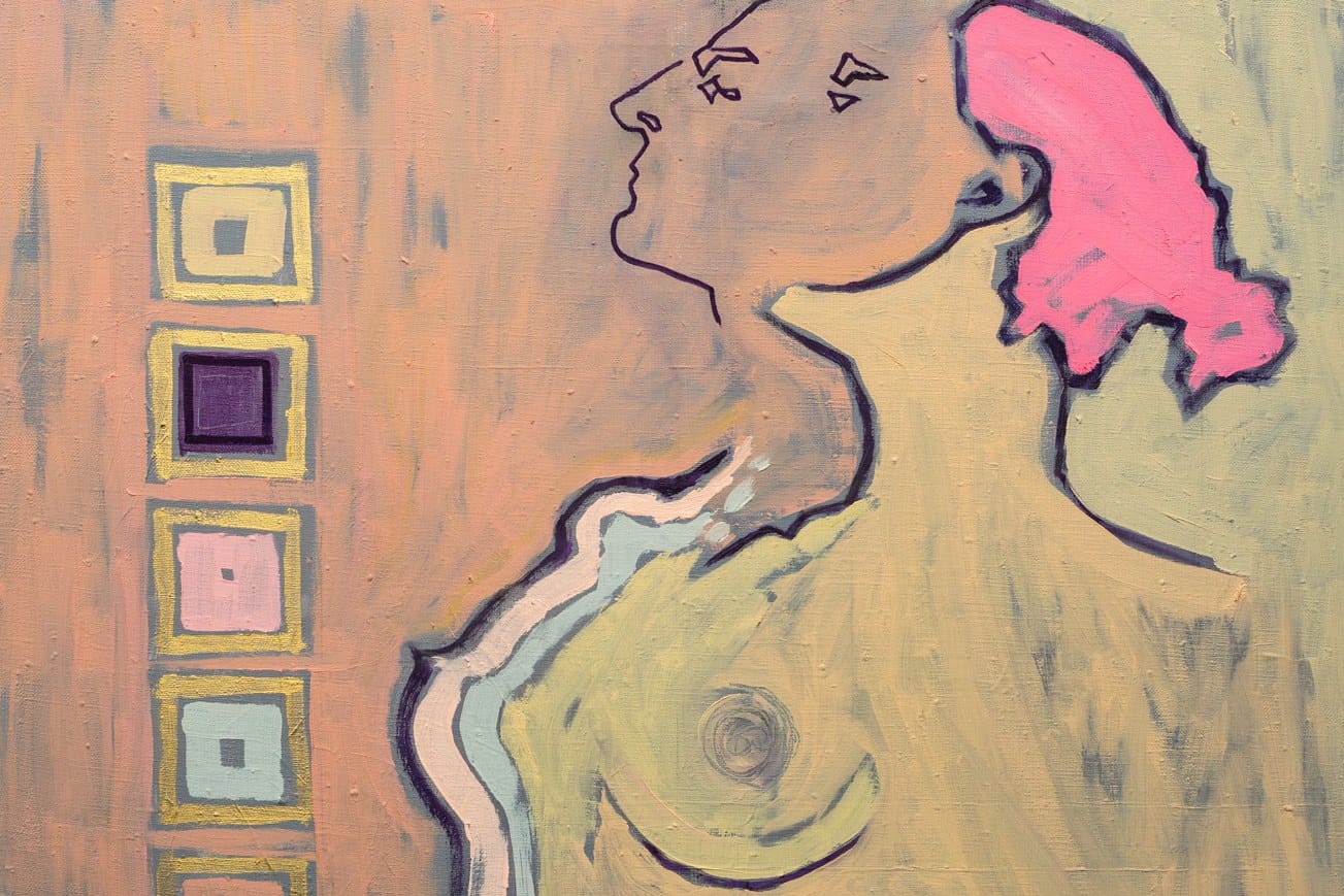 Bez tytułu – Paula Jaszczyk, akryl, 2009