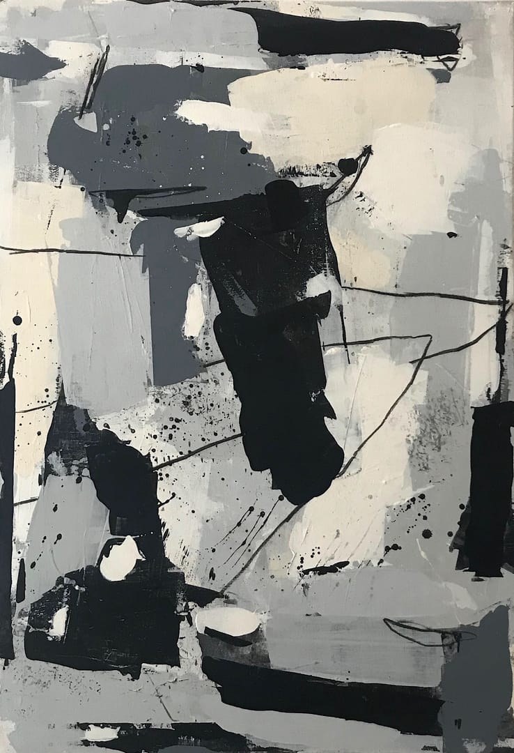 No 3810 – Ewa Matyja, akryl, olej, 2019