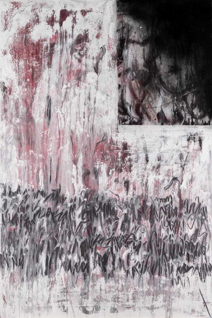 Bez tytułu – Jakub Czyż, technika mieszana, 2019