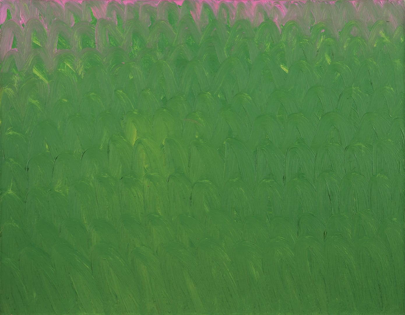 Bez tytułu – Mikołaj Dziekański, olej, 2015