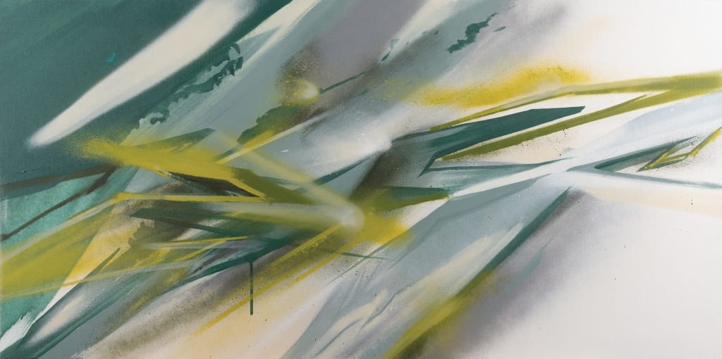 ZETE 1 – Michał Czerko, air brush, 2019