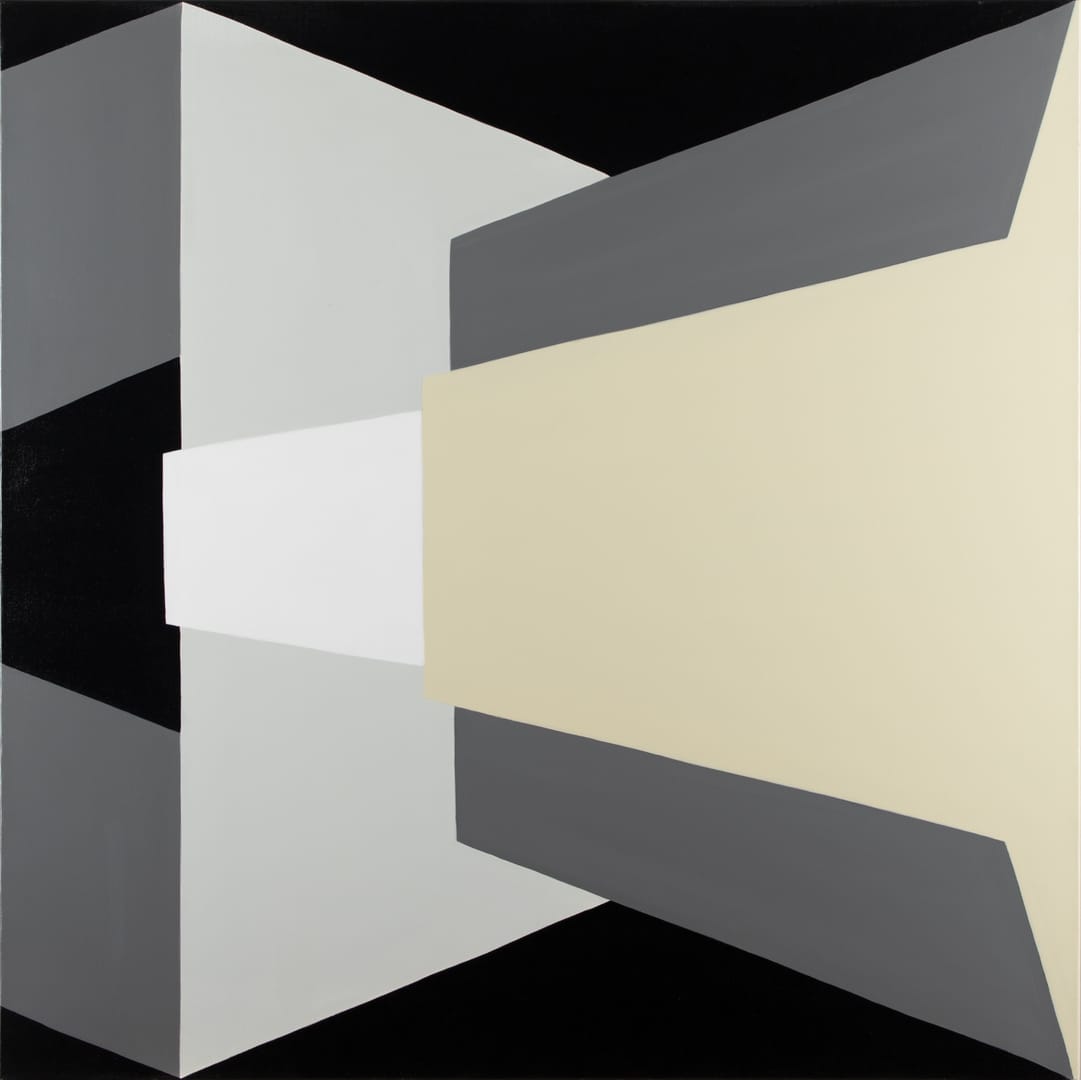 Geometric 7 – Katarzyna Chmiel, akryl, 2019