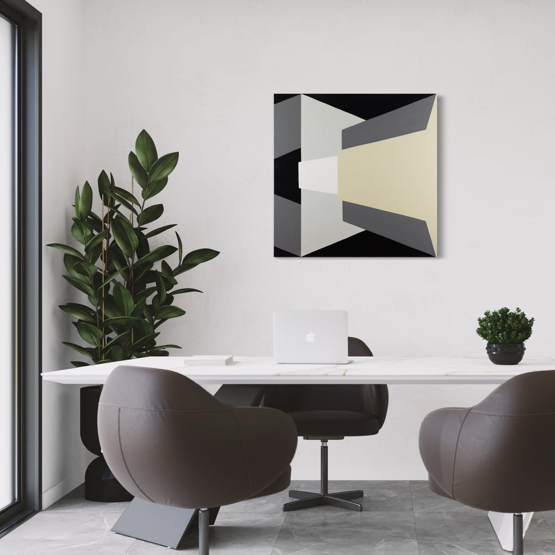 Geometric 7 – Katarzyna Chmiel, akryl, 2019
