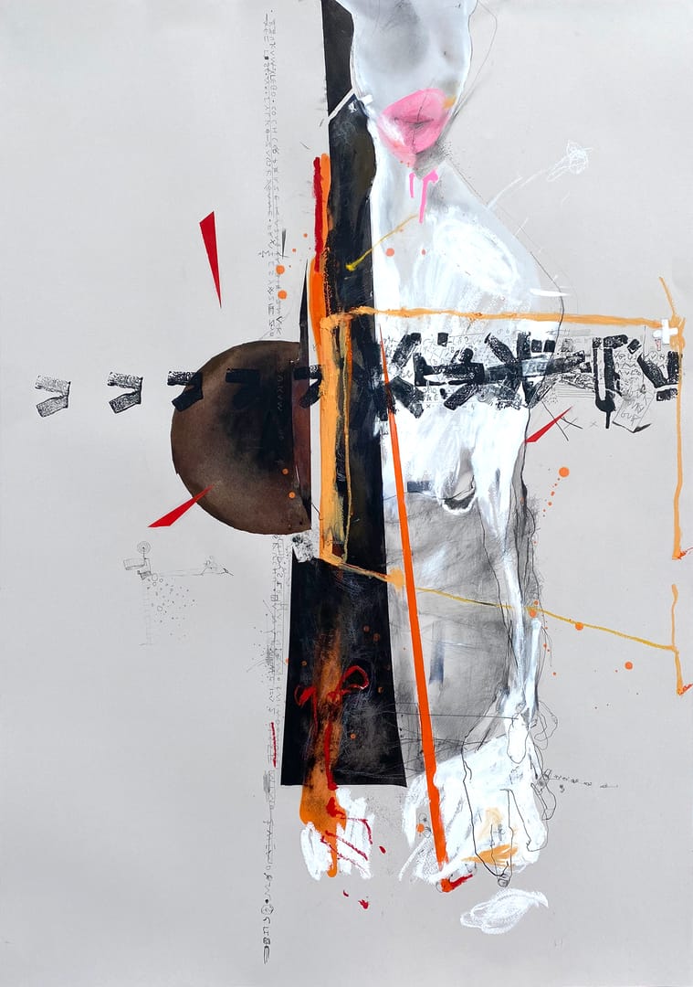 the KISS SPhERE – Kasia Słania, pastel, technika mieszana, 2024