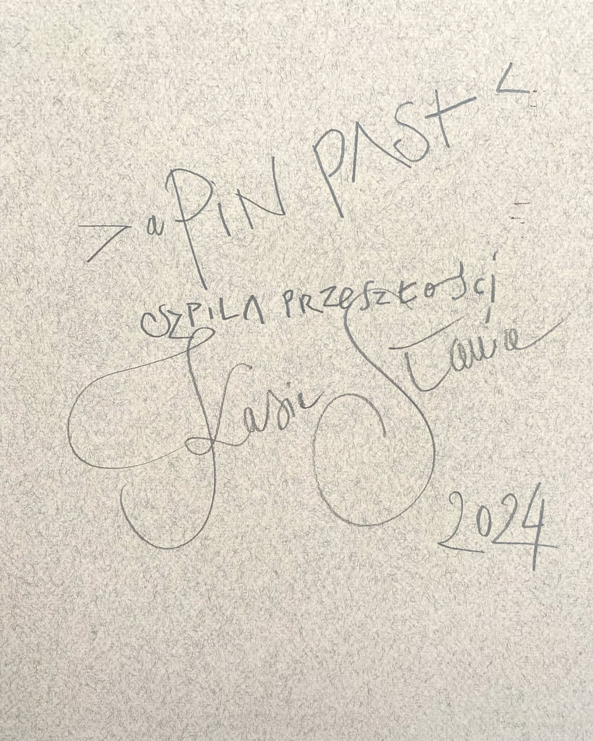 a Pin-Past – Kasia Słania, technika mieszana, 2024