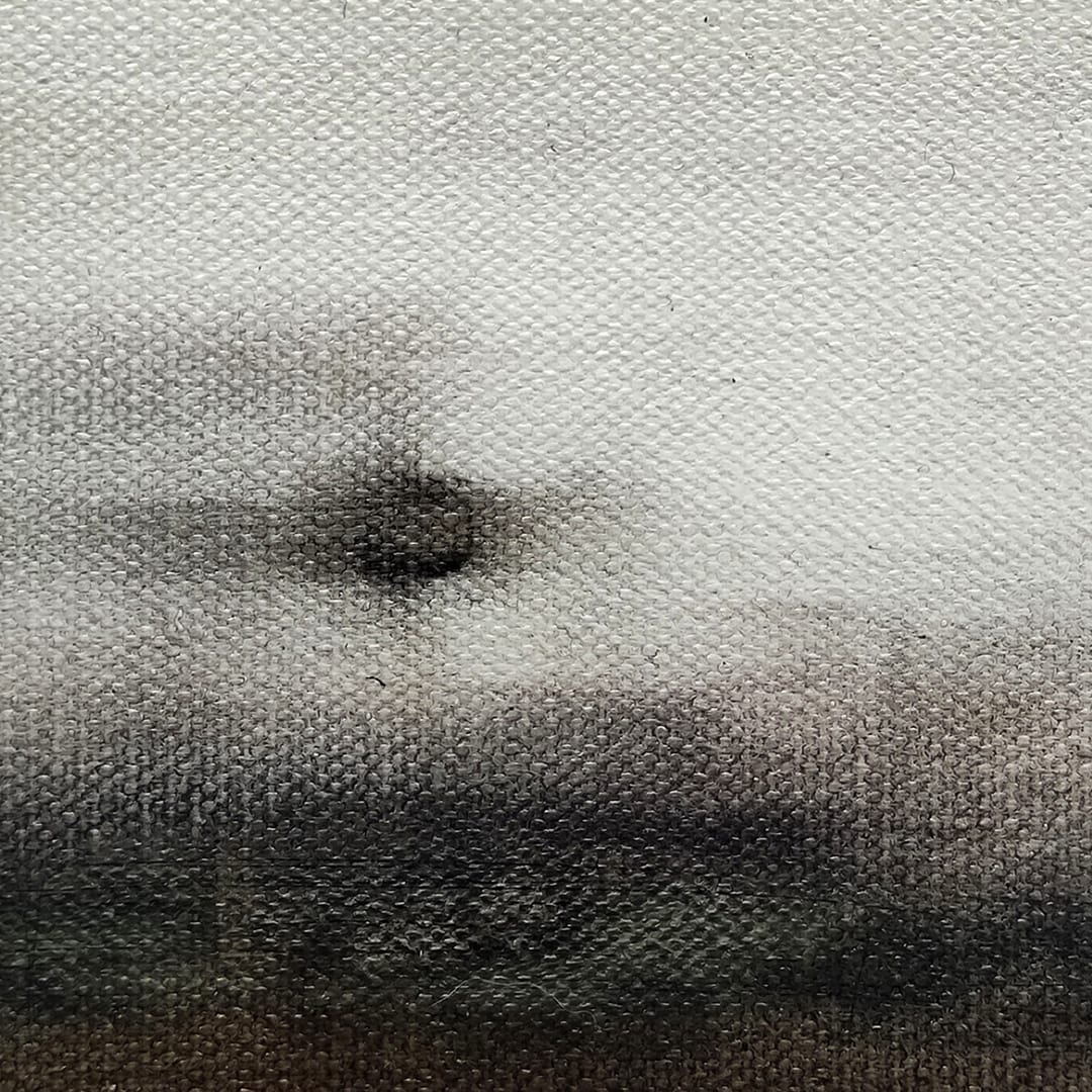 obraz olejny - Pejzaż (40x50cm) – Maja Gajewska, olej, 2025
