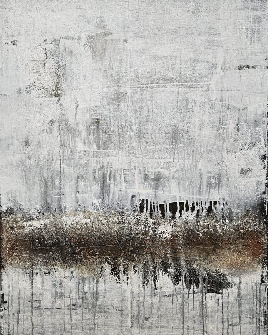 Untitled No. 14.24 – Izabela Umińska, akryl, technika własna, technika mieszana, 2024