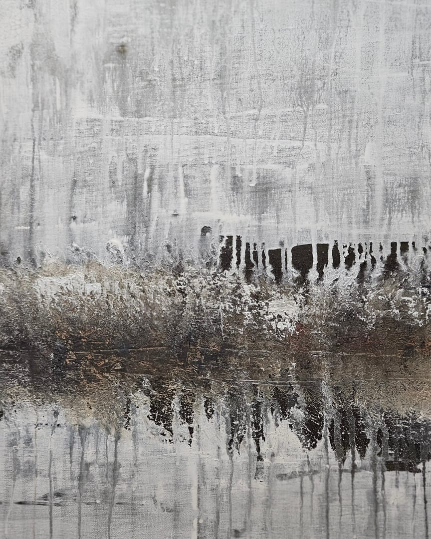 Untitled No. 14.24 – Izabela Umińska, akryl, technika własna, technika mieszana, 2024