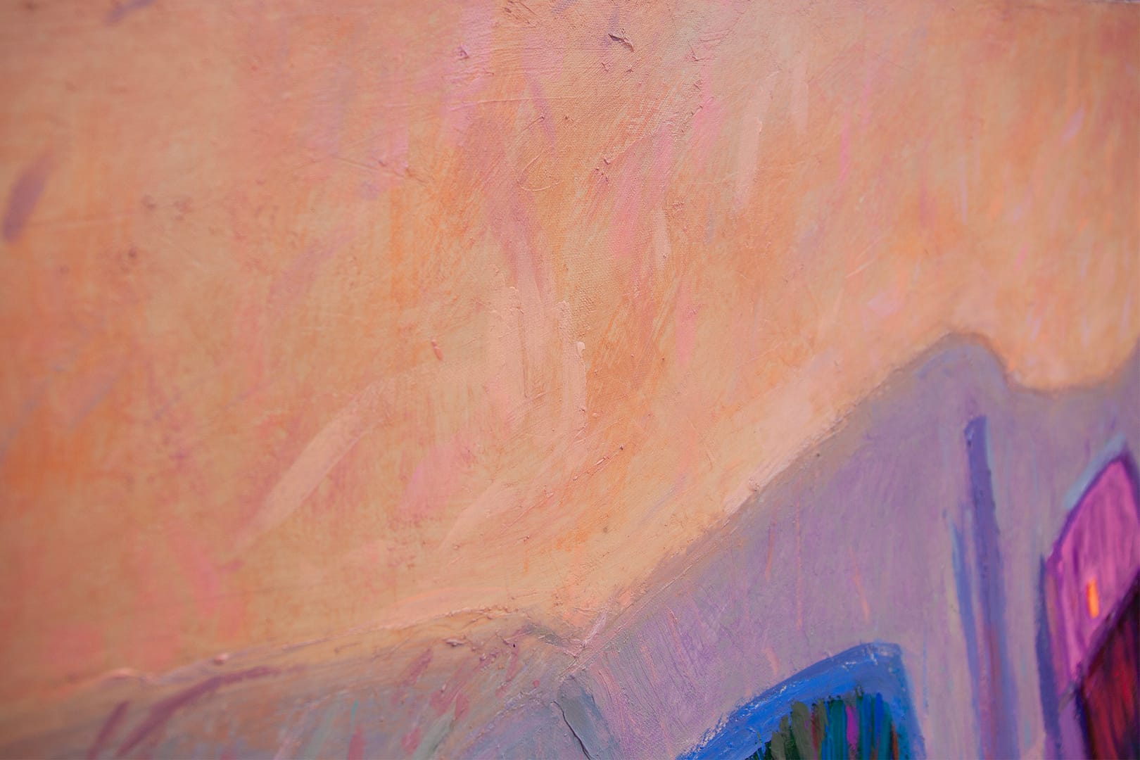 Puerto del Viento – Aleksander Łęski, olej, akryl, 2023
