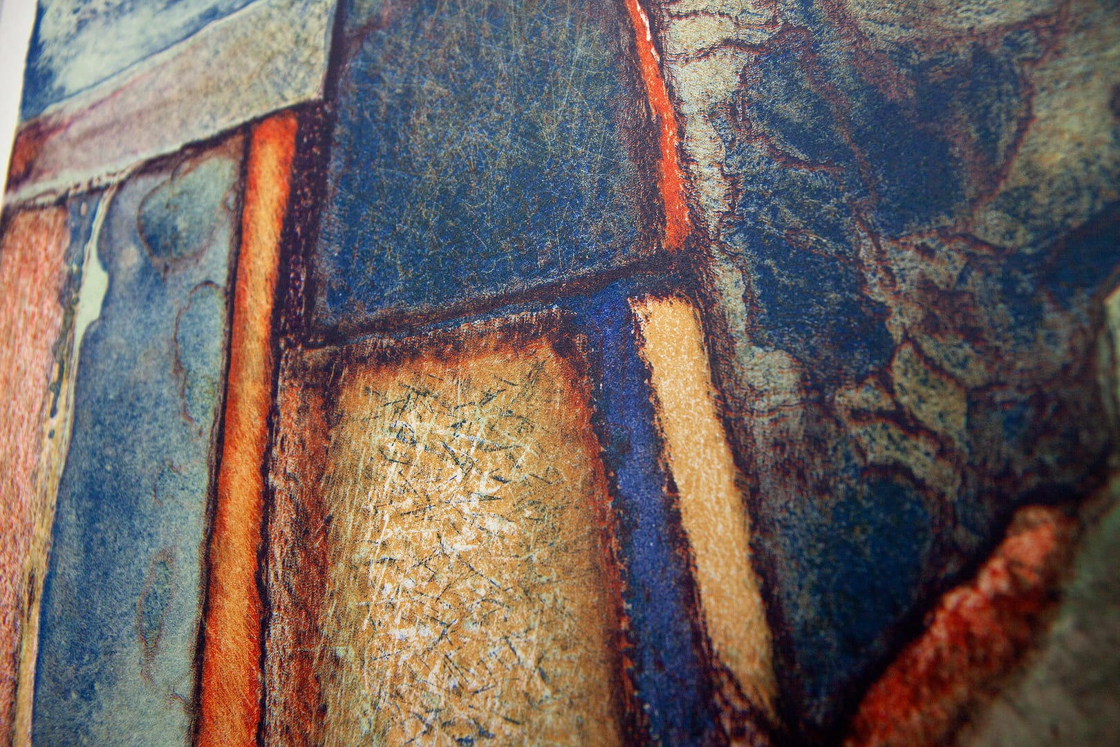 Miraż – Aleksander Łęski, litografia, 1997