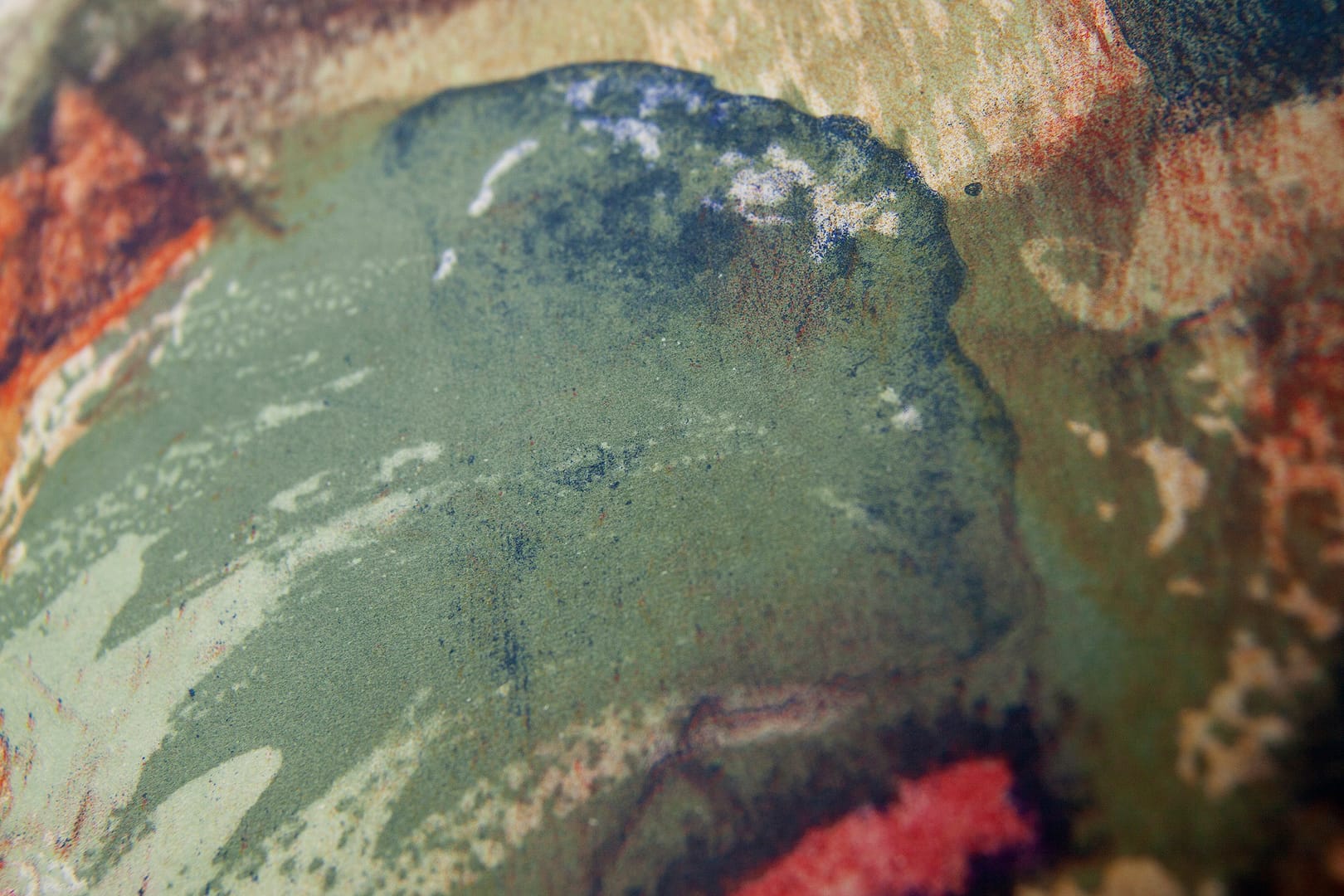 Miraż – Aleksander Łęski, litografia, 1997