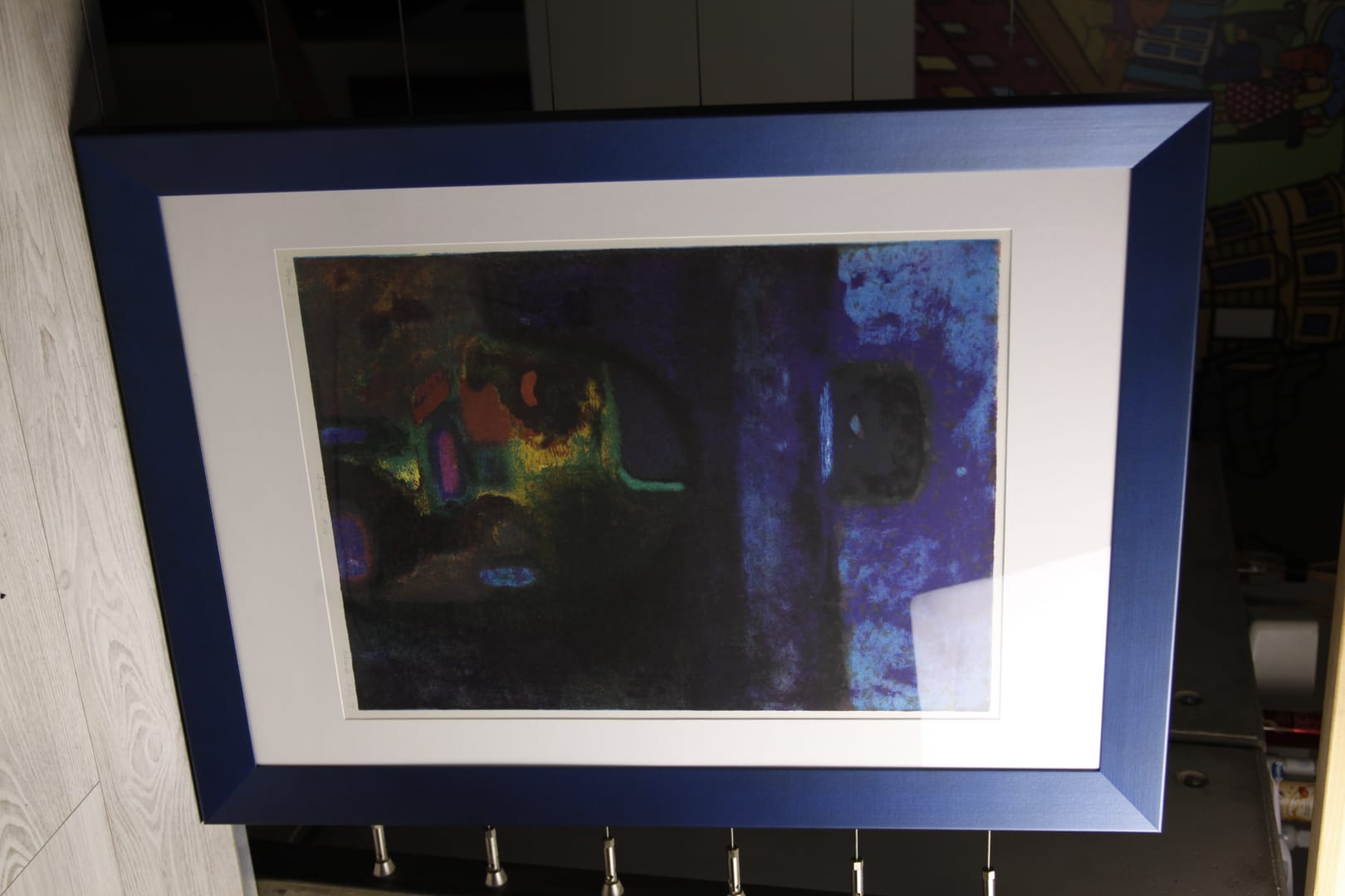 Pejzaż III – Aleksander Łęski, litografia, 1998