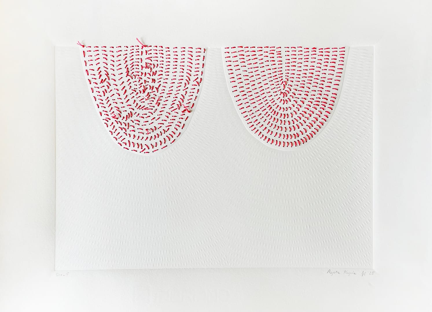 She 5 – Agata Kycia, technika mieszana, 2025