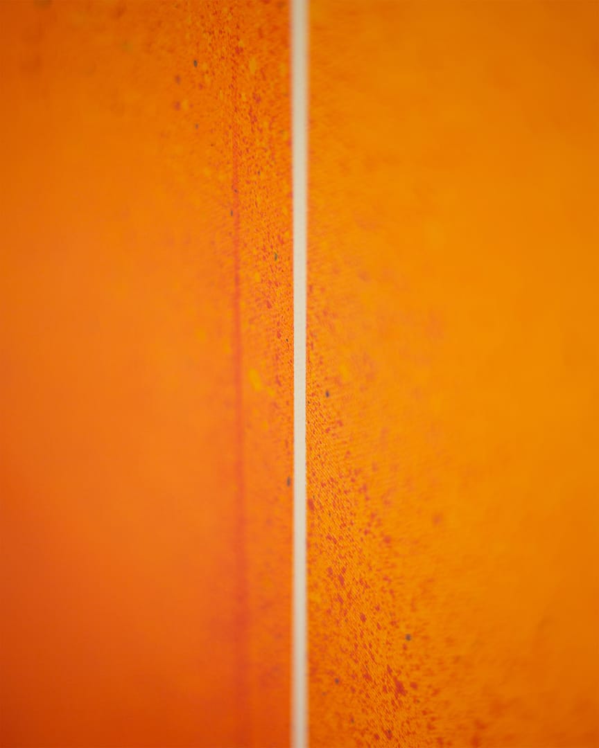 Orange Moon – Maciej Ignaciuk, akryl, 2025