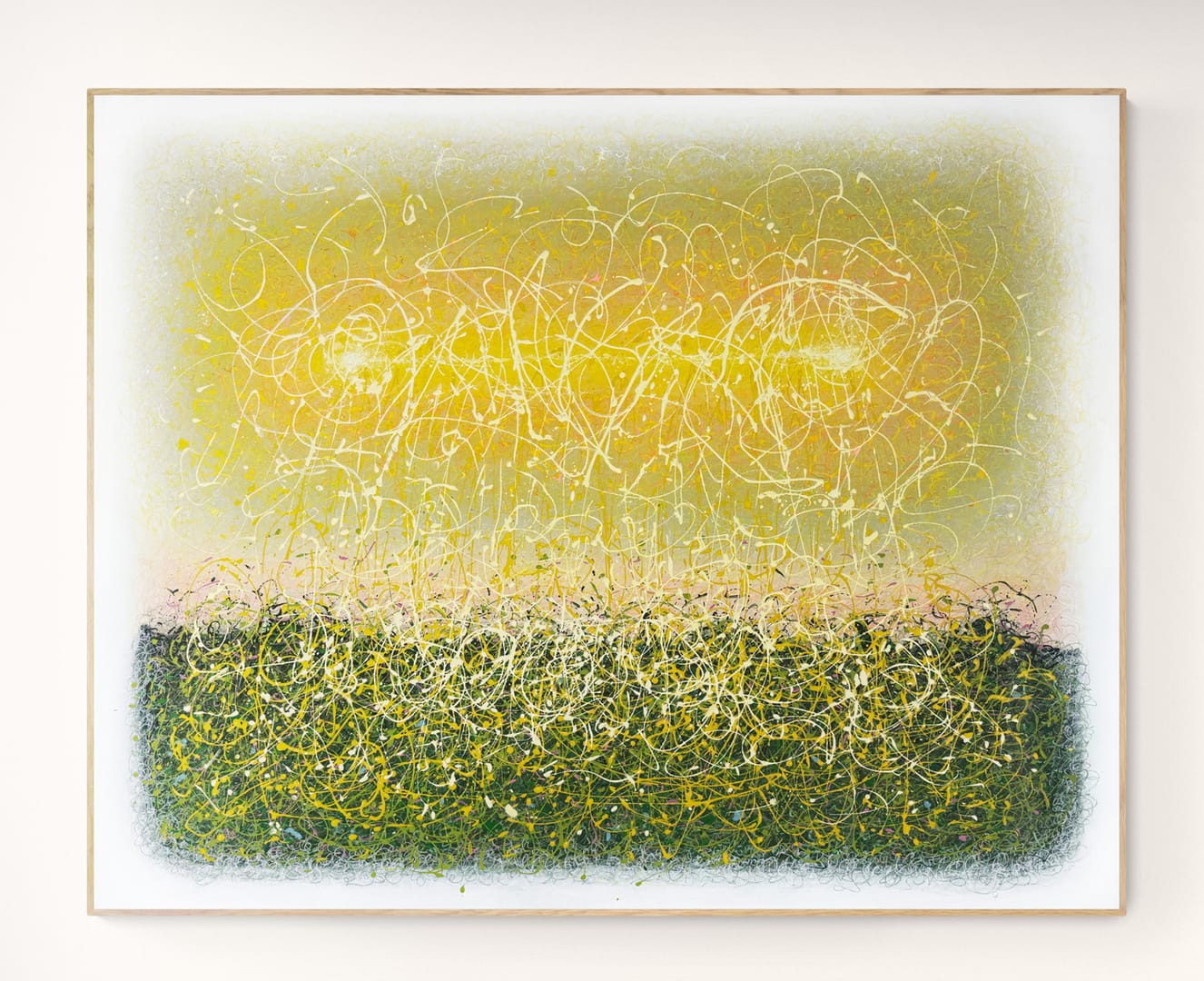 Two Suns – Justyna Frankowska, akryl, 2024