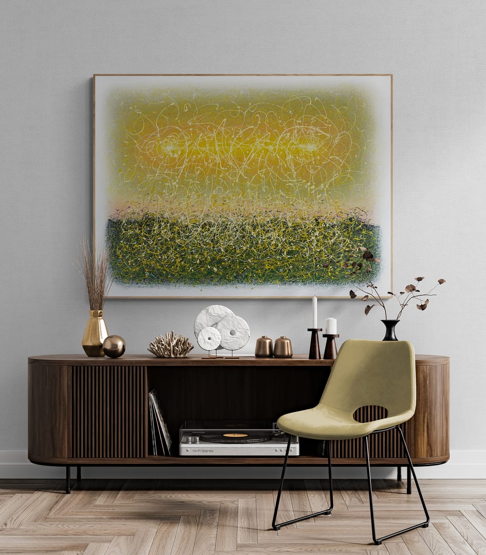 Two Suns – Justyna Frankowska, akryl, 2024
