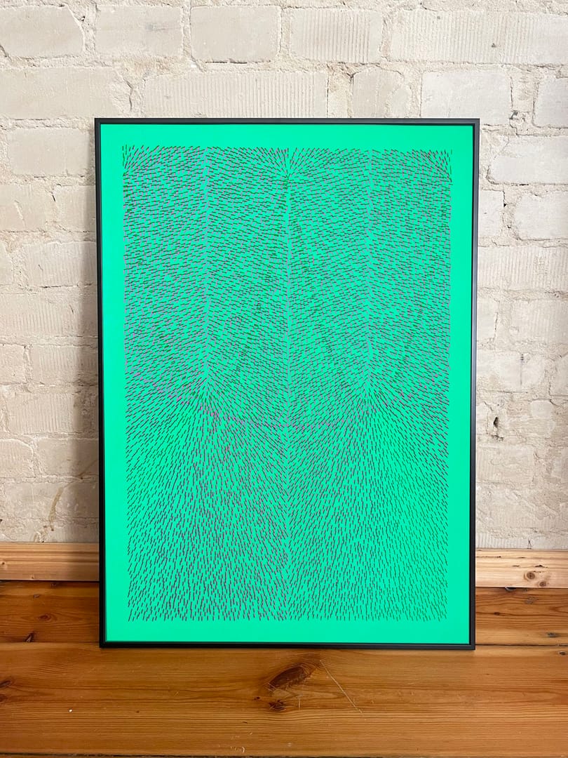 A/Symmetric 01 – Agata Kycia, serigrafia, 2024