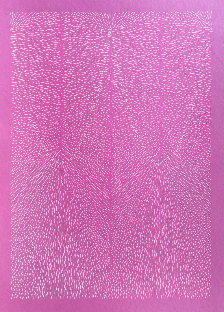 Asymmetric 05 – Agata Kycia, serigrafia, 2024