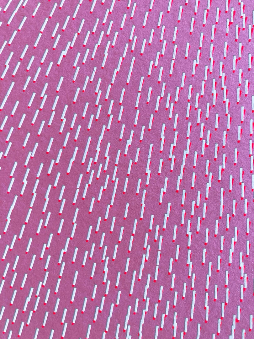 Asymmetric 05 – Agata Kycia, serigrafia, 2024