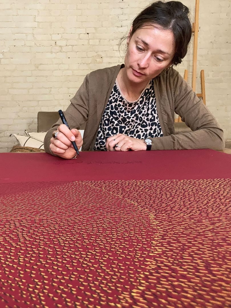 Summertime_G – Agata Kycia, serigrafia, 2023