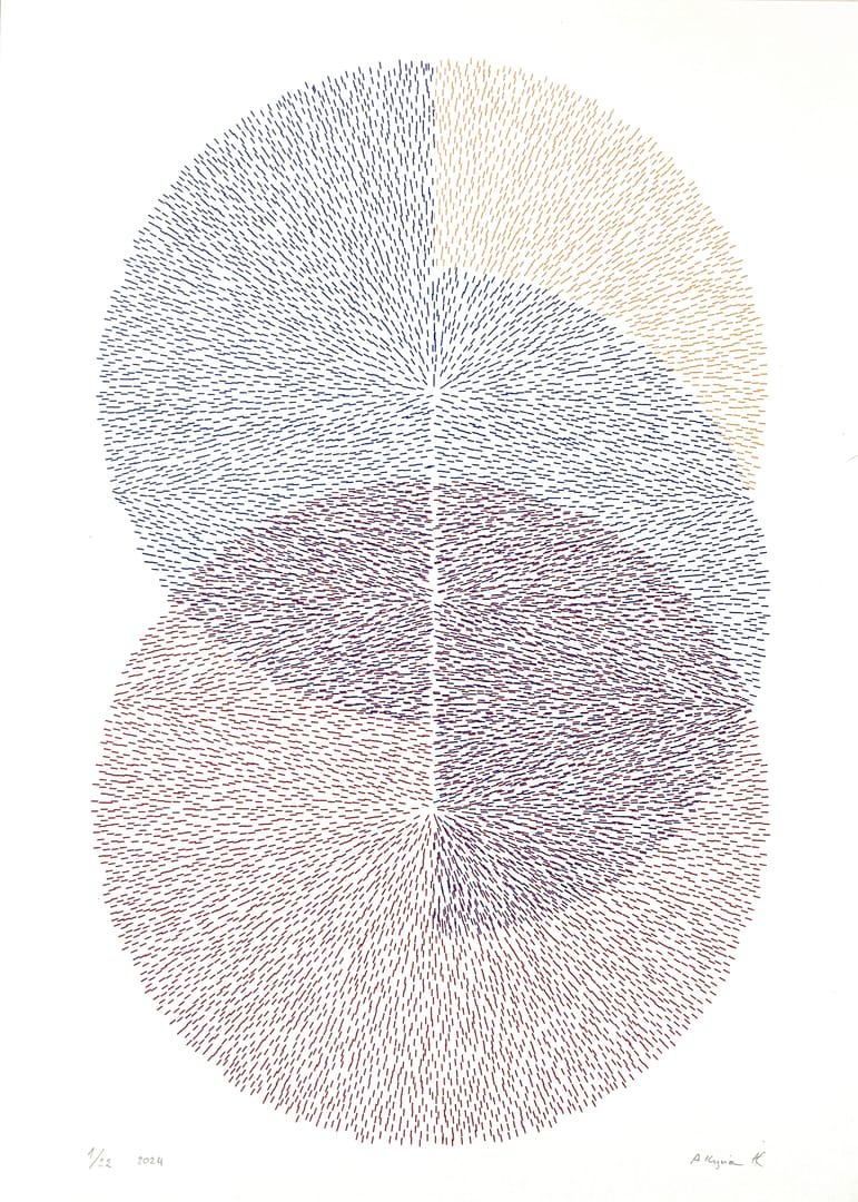 OFF – Agata Kycia, serigrafia, 2024