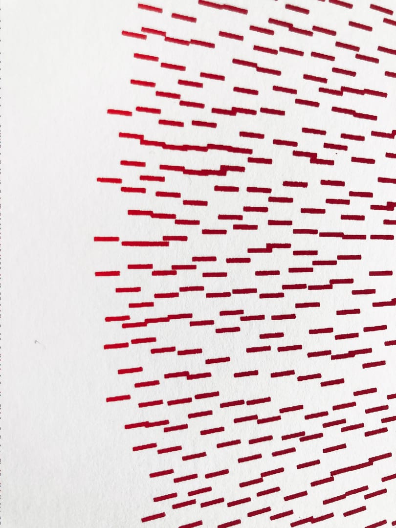 OFF – Agata Kycia, serigrafia, 2024