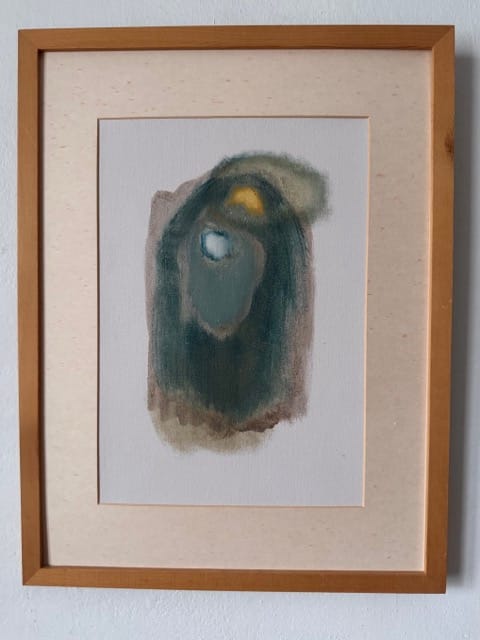 DwaJeden - Kompozycja – Kasia Fronczak, olej, 2016