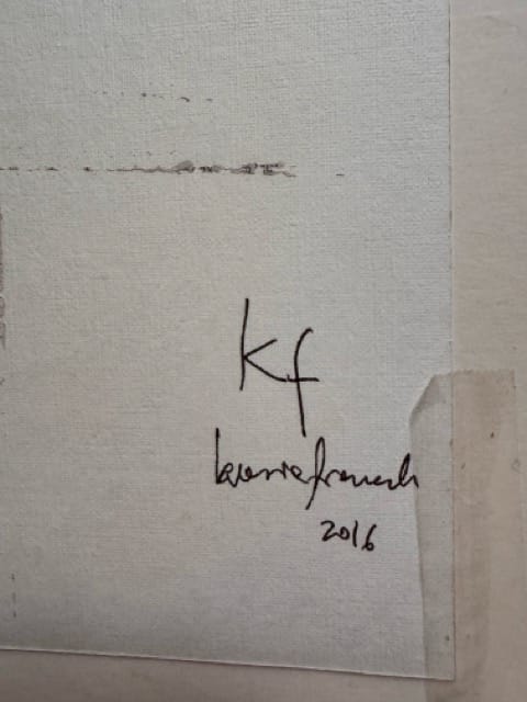 DwaJeden - Kompozycja – Kasia Fronczak, olej, 2016