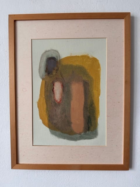 DwaDwa - kompozycja – Kasia Fronczak, olej, 2016
