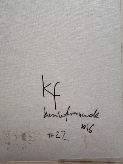 DwaDwa - kompozycja – Kasia Fronczak, olej, 2016