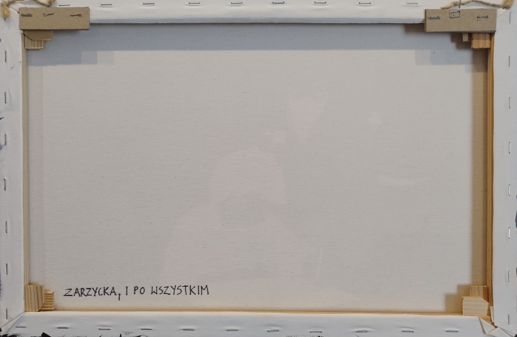 I po wszystkim – Magda Zarzycka, akryl, 2019