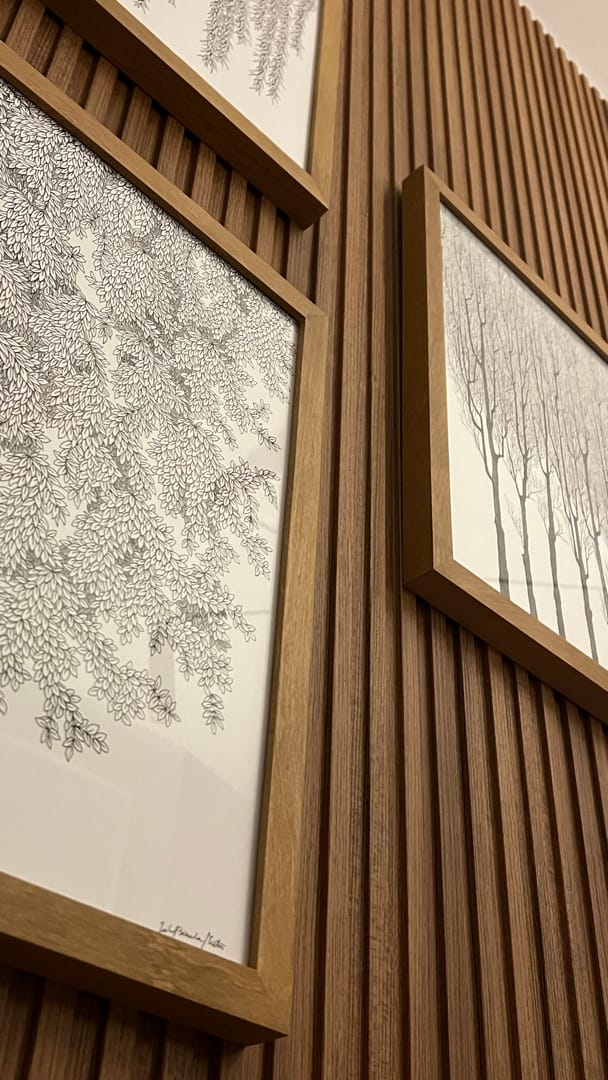 Leaves and trees – Ida Bianka Matus, technika własna, 2025