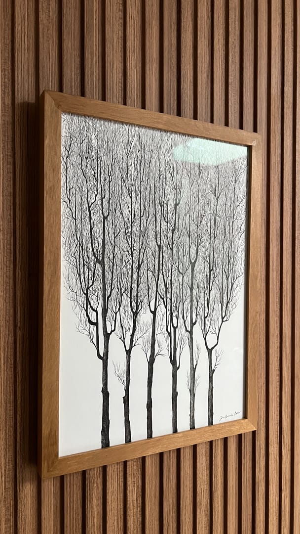 Leaves and trees – Ida Bianka Matus, technika własna, 2025