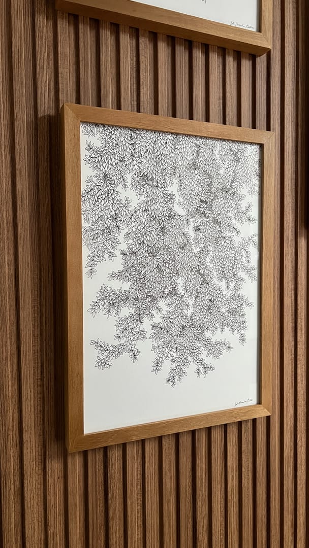 Leaves and trees – Ida Bianka Matus, technika własna, 2025