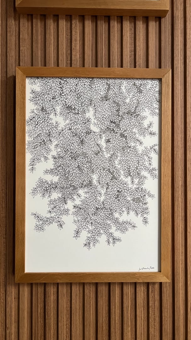Leaves and trees – Ida Bianka Matus, technika własna, 2025