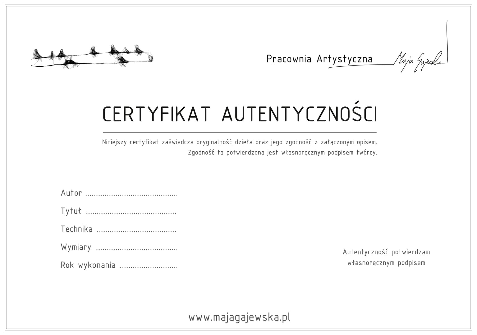 Synergia 3 – Maja Gajewska, akryl, 2025