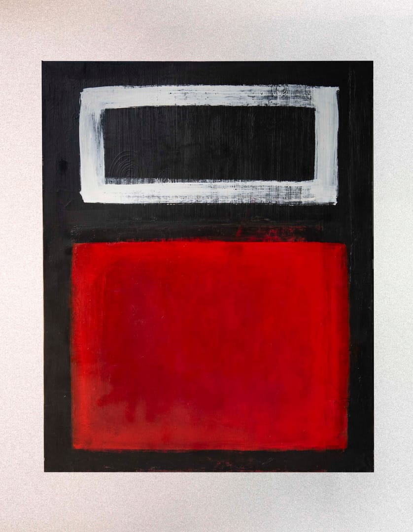 Odczucie 8 – Dora Gaj, akryl, 2008