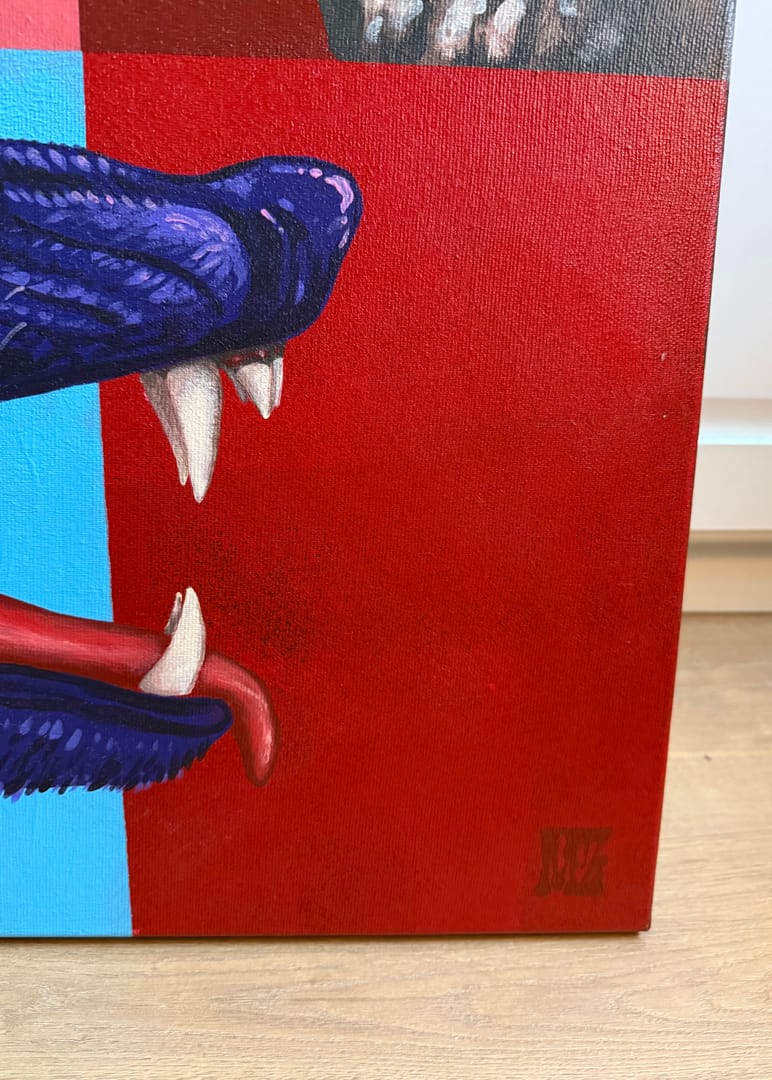 Credo – Marcin Zalewski, akryl, 2022