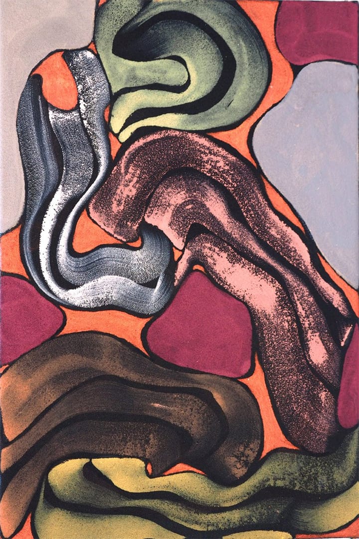 Syncope XXI – Bartos Saro, akryl, 2018