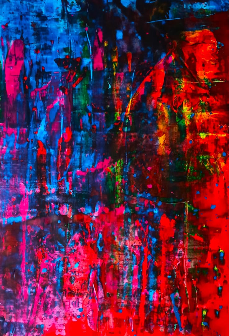 DISCOVERY I – KRZYSZTOF IWANOWICZ, akryl, 2024