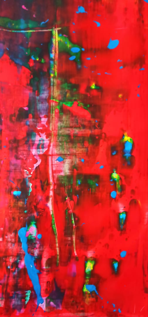 DISCOVERY I – KRZYSZTOF IWANOWICZ, akryl, 2024